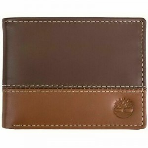 [全新3摺] Timberland Men's Hunter Color-Block Wallet - Brown /Tan